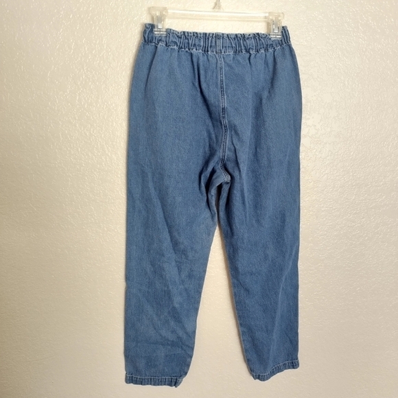 xirena denim pull on straight leg crop pants sz s - Picture 8 of 9